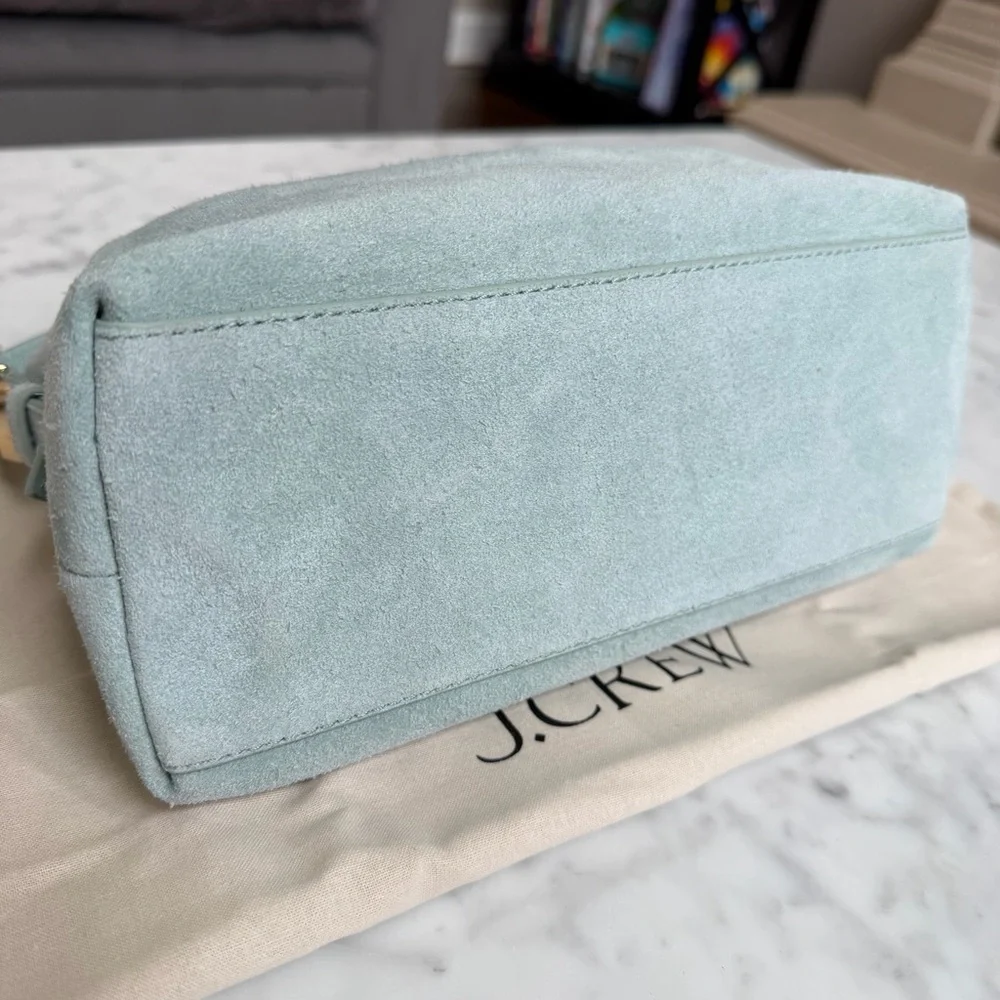 J. Crew Berkeley Suede Shoulder and Crossbody Bag - NEW - Picture 13 of 16